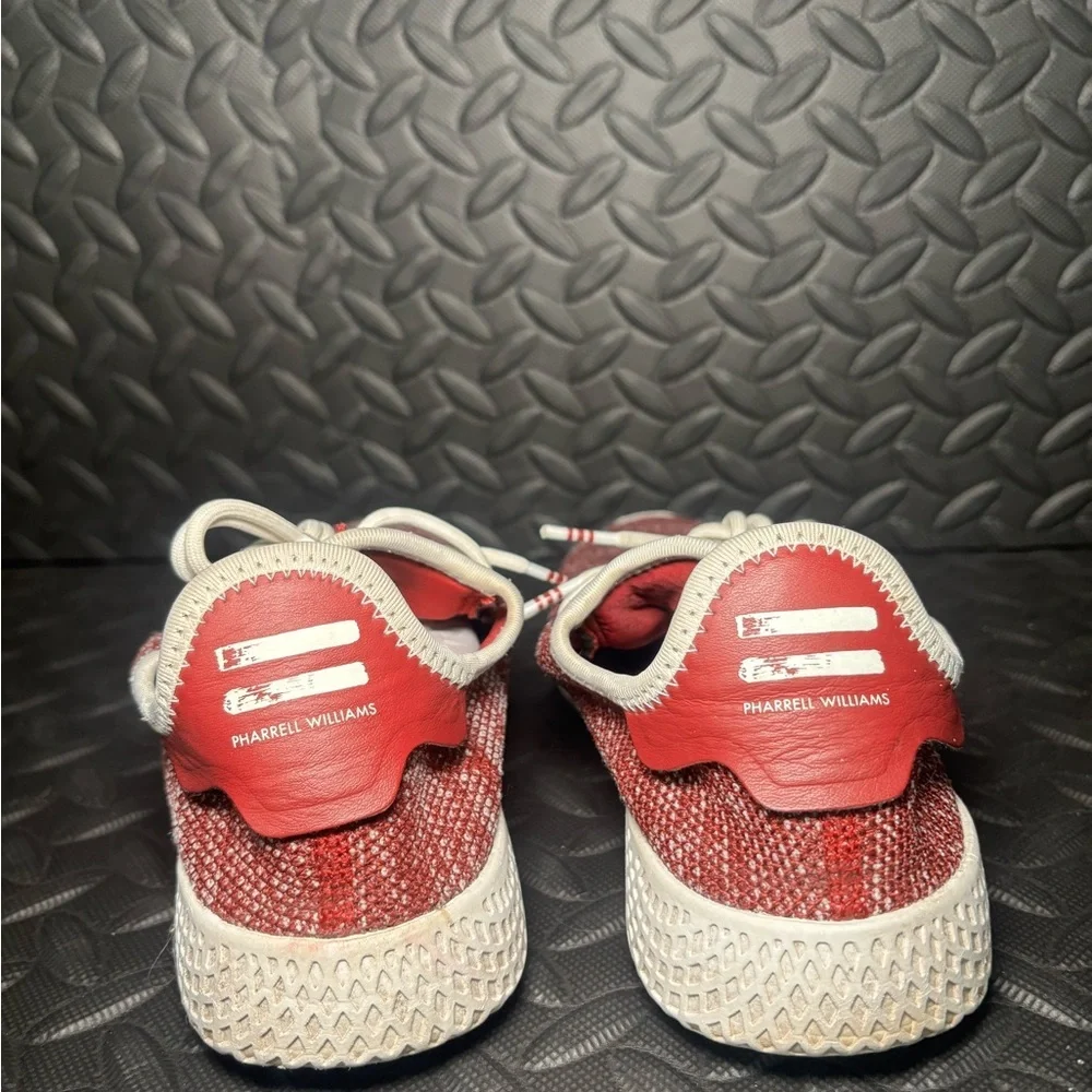 Adidas x Pharrell Williams HU Human Race Sneakers Red US 6